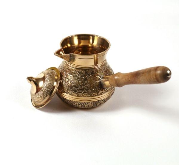 brass turkish coffee maker