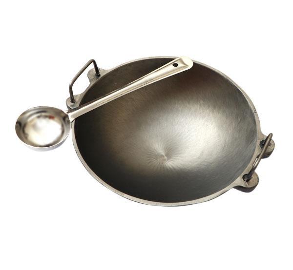 Cast Iron Kadai / Vadasatti - 2.5 Litre