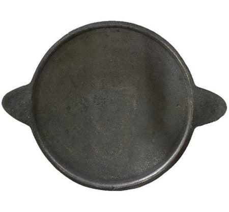 Proudly India Cast Iron Dosa Tawa with Double Handle